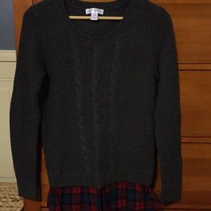 Motherhood charcoal grey sweater